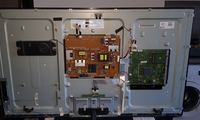 Télévision ouverte avec cartes électroniques internes